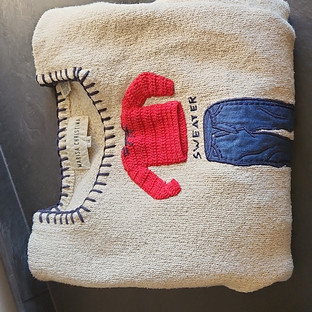 Marisa Christina unique sweater size medium
